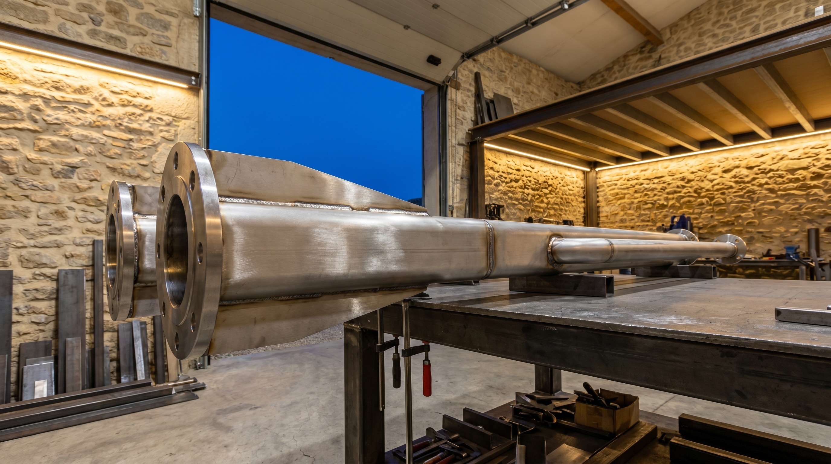 Pièce chaudronnée terminée - Prometal Vic-la-Gardiole Hérault